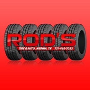 Rod's Tire and Automotive Logo