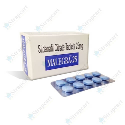 Buy Malegra 25mg Online :-Reviews, Price, Dosage - Strapcart