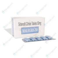 Malegra 50mg : Review, Side effects, Benefits, Dosage - Strapcart Logo