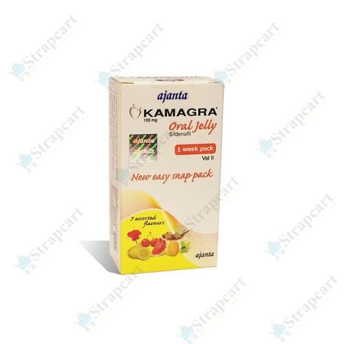 Buy Kamagra Oral Jelly Online :-Reviews, Price, Dosage - Strapcart
