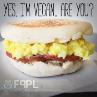 MuPI Vegan Protein Breakfast Sandwich
