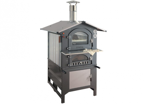 wood fired pizza oven'