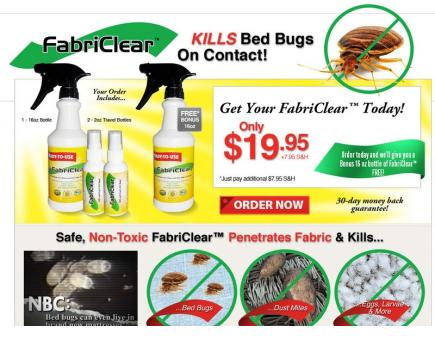 Get Your Fabriclear Today'