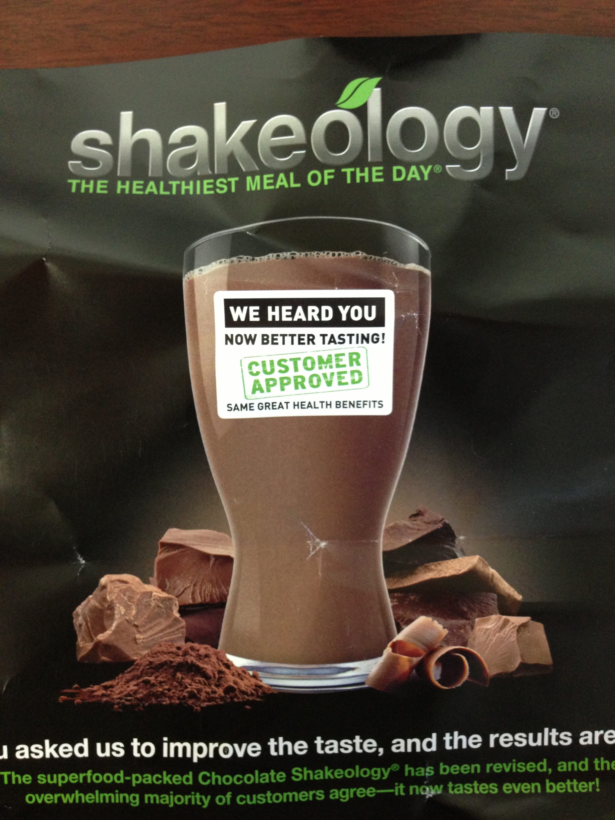 New Shakeology Formula'