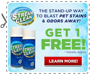 Stream Clean Pet Odor &amp; Stain Remover'