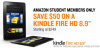 Kindle Fire HD 8.9 $50 Discount for Students'