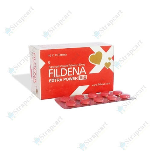 Buy Fildena 150mg Reviews, Price, Dosage - Strapcart'