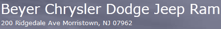 Beyer Chrysler Dodge Jeep Ram'