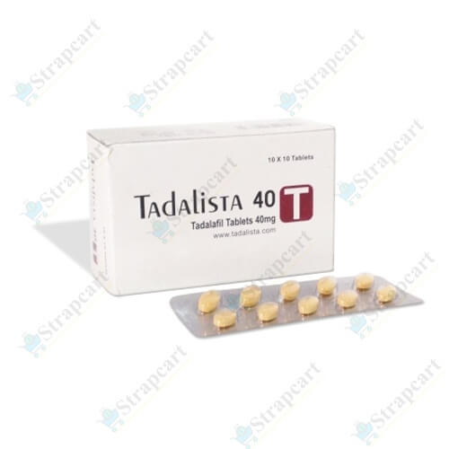 Buy Tadalista 40mg Reviews, Price, Dosage - Strapcart'