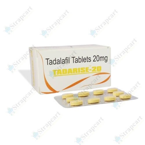 Buy Tadarise 20mg Reviews, Price, Dosage - Strapcart'