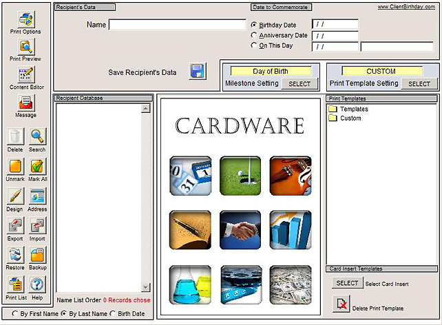 Canadian Cardware Screen'