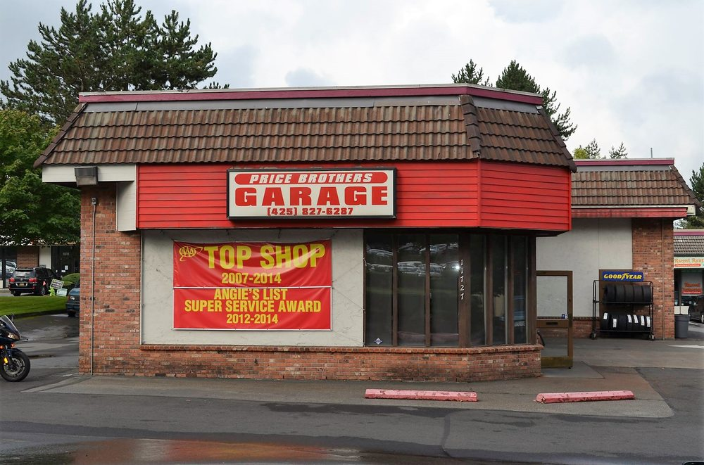 Price Brothers Garage Kirkland'