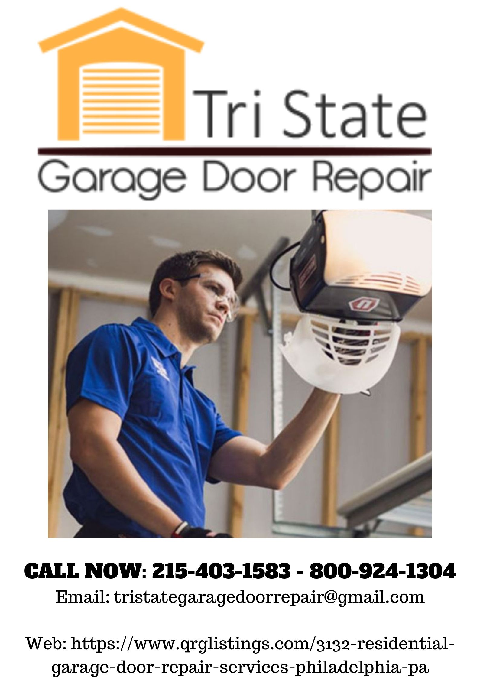 Tri State Garage Door | Garage Door Repair Company Philadelphia PA Logo