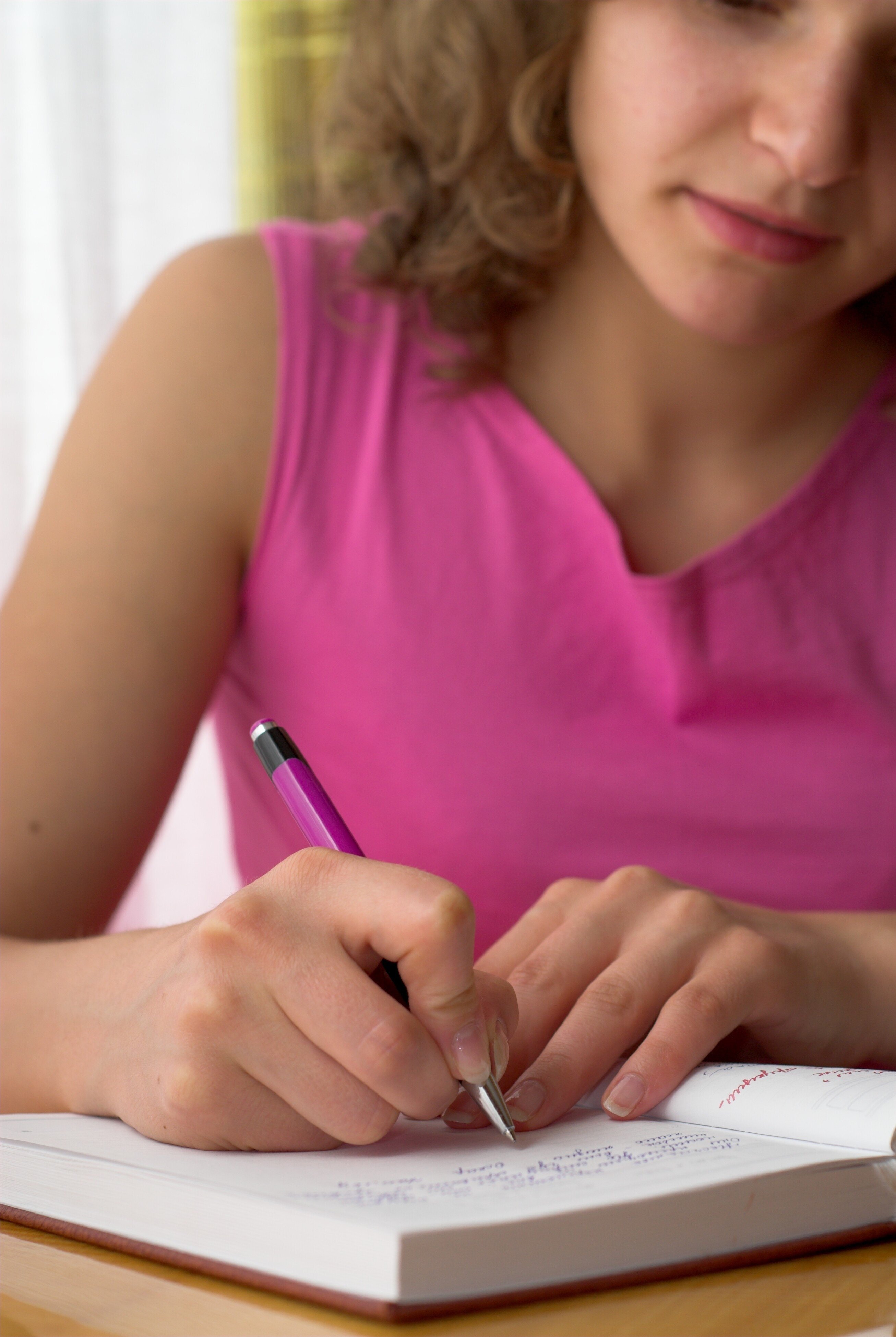 Aide with Pen Pal Services'