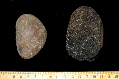 Dr. Joel Klenck: Percussor stones, Artifacts 7 & 8, Ark'