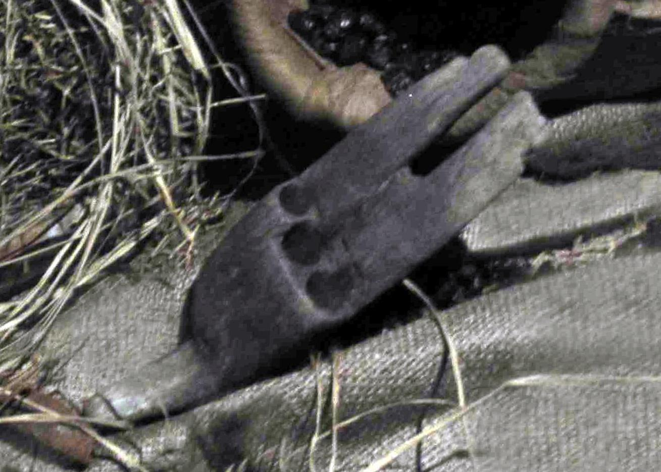 Joel Klenck: Bone tool, Artifact 8, Area C, Cave, Ararat.