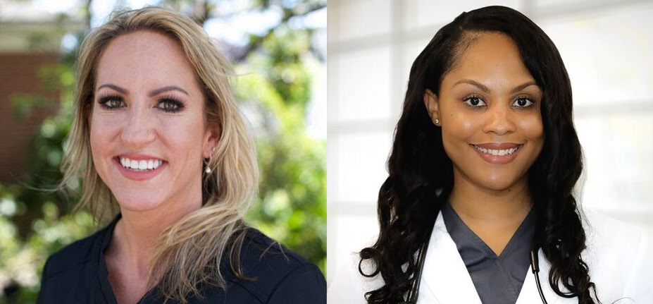 Nicole Morris and Vanessa Gaudin'