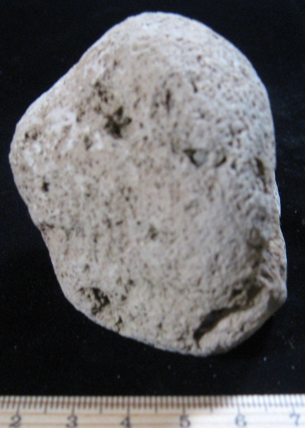 Joel Klenck: Pumice figure (Artifact 13, View D), Ark.