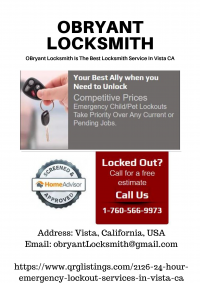 Obryant Locksmith Logo