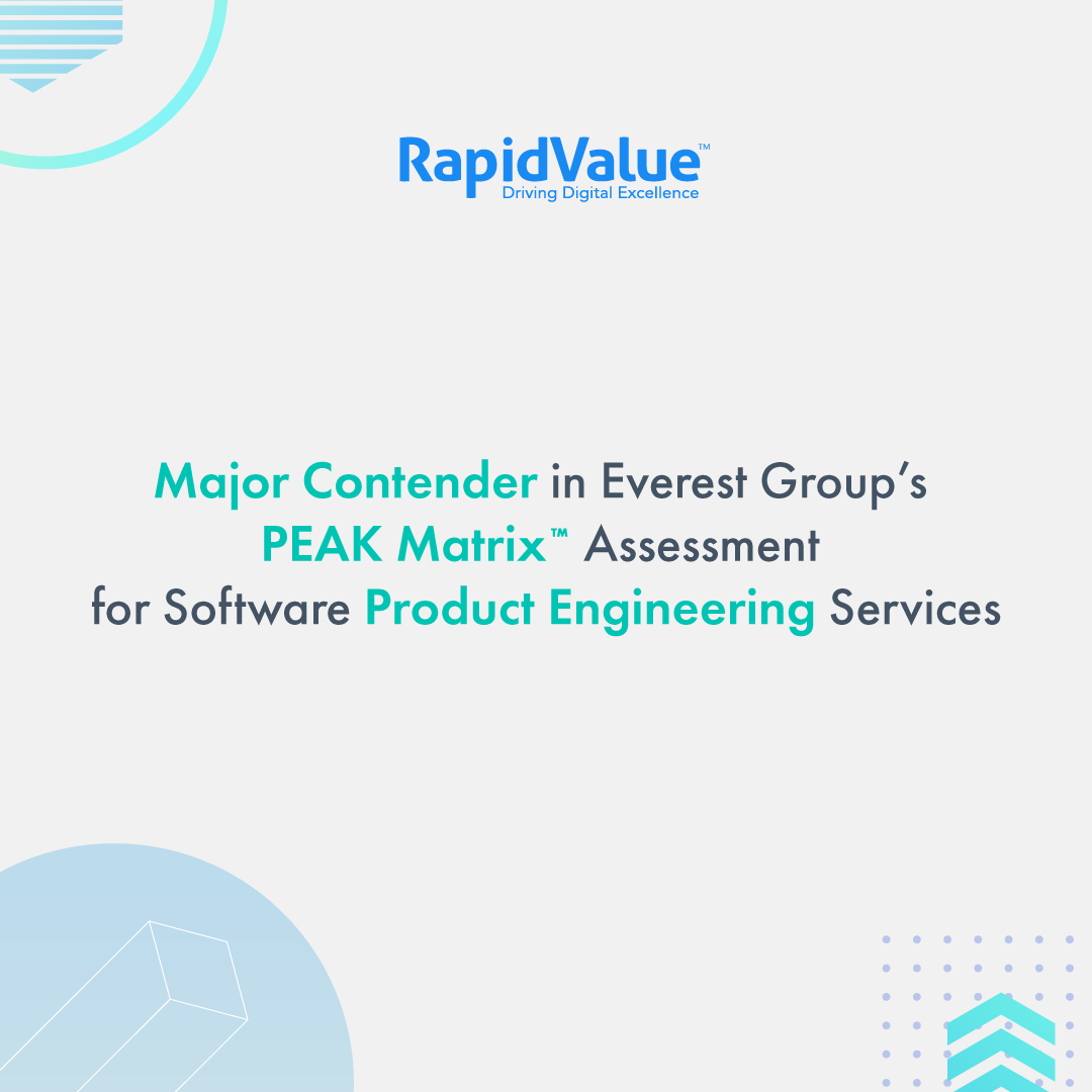 RapidValue Recognized as a Major Contender in Everest Group&