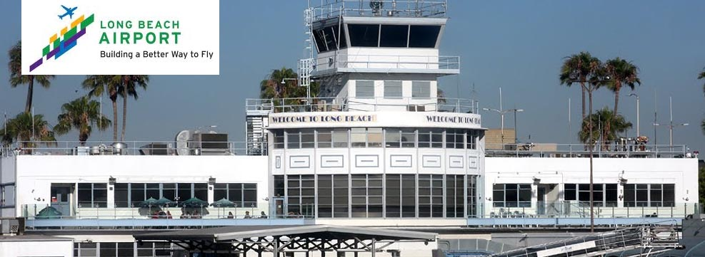 Long Beach Airport shuttle service'