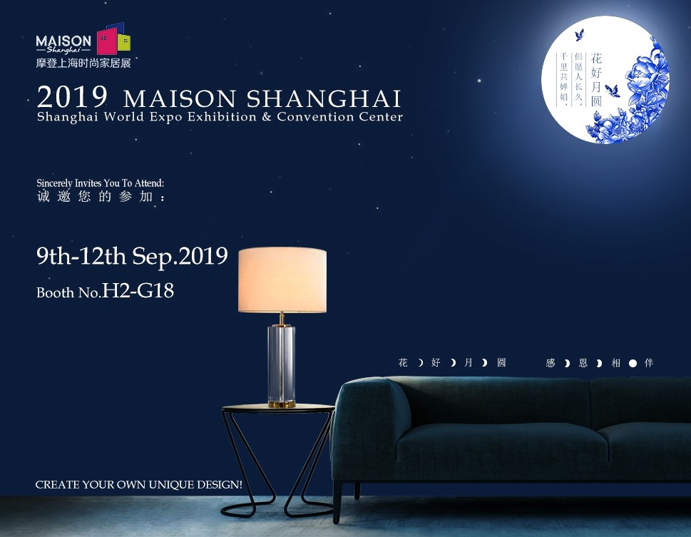 Brlighting to Show Crystal Table Lamps at Maison Shanghai 20'