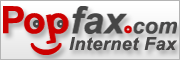 Logo for Popfax'