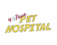 4 Paws Pet Hospital Logo