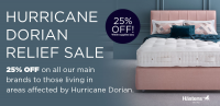 hurricane dorian relief sale
