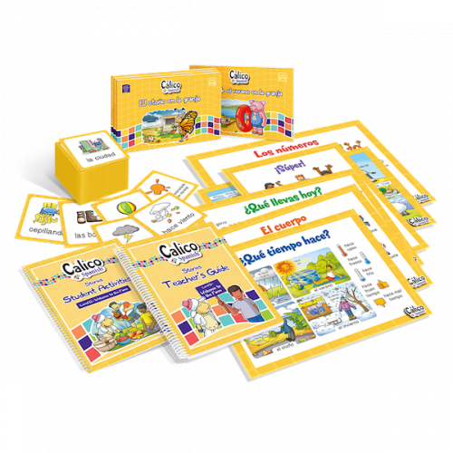 Printed Resources for Calico Spanish Stories Level D'