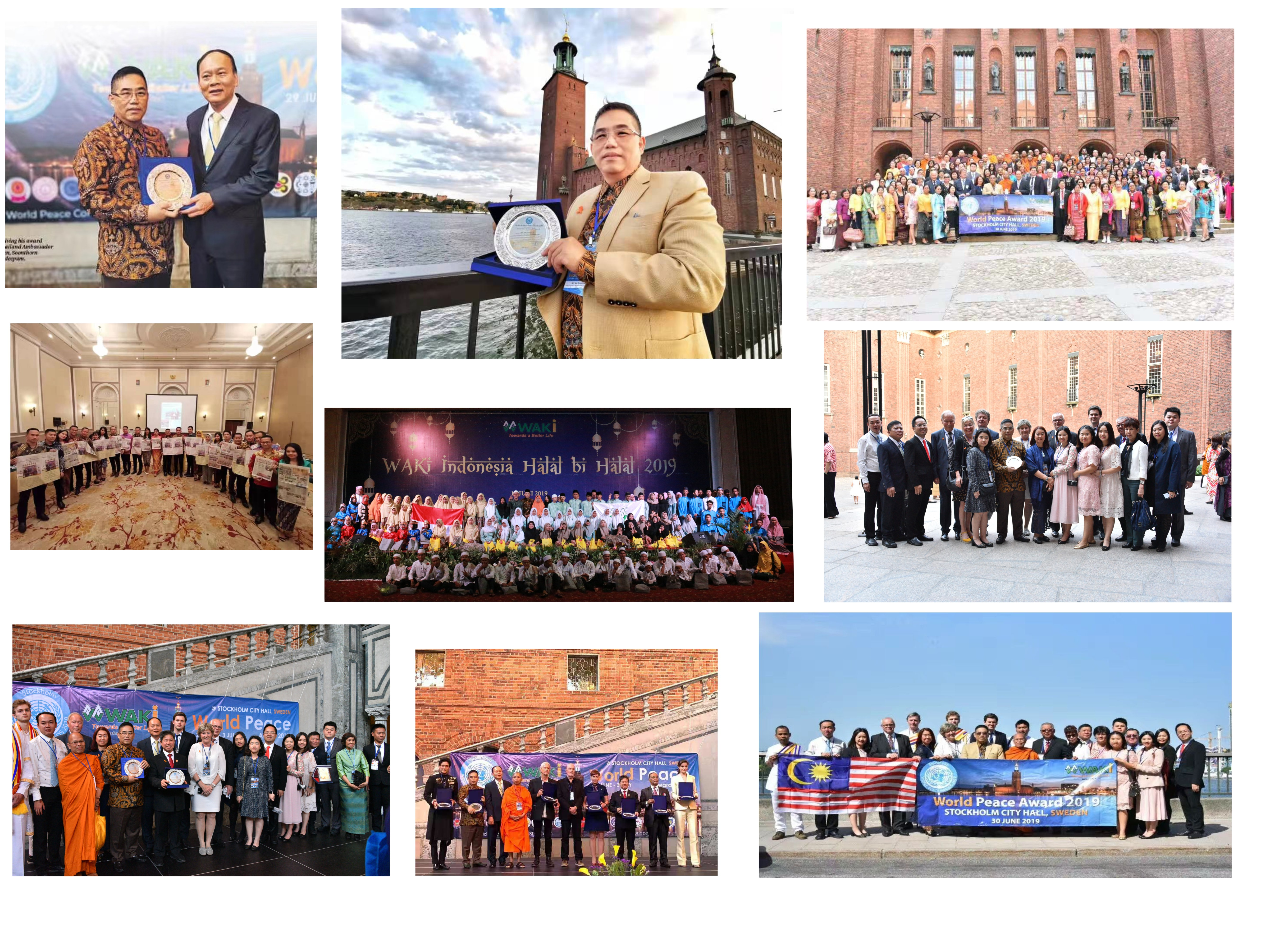 Promoting charity event WAKi International Group Chairman Te