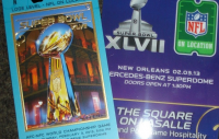 Authentic Ticket to Super Bowl XLVII