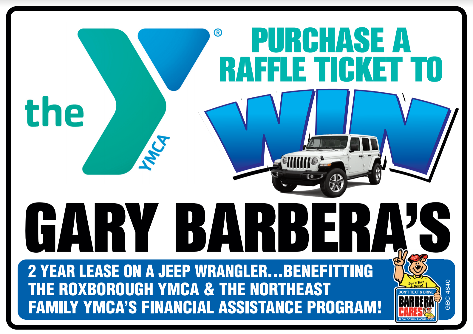 Barbera Cares Raffle'