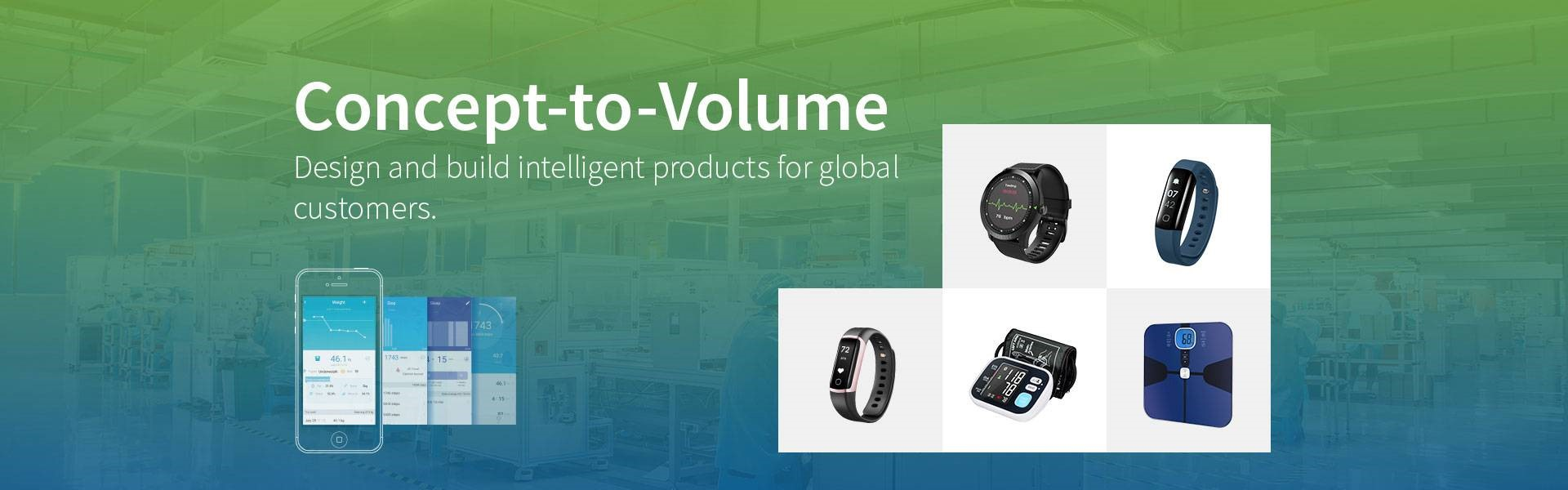 concept to volume