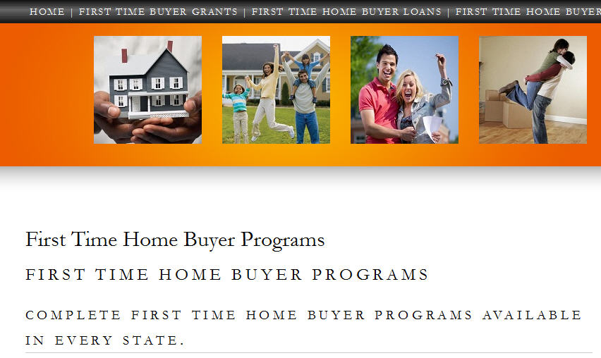 First Time Home Buyer Programs Available Now'