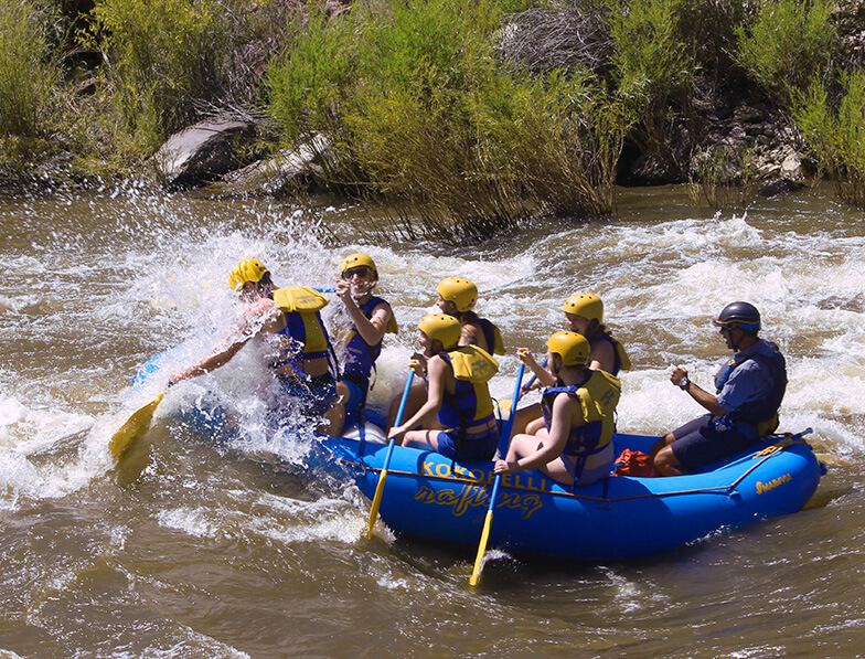 Rafting Near Santa Fe'