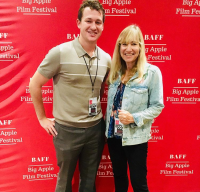 Director Linda Shayne and co-producer Max Vought.