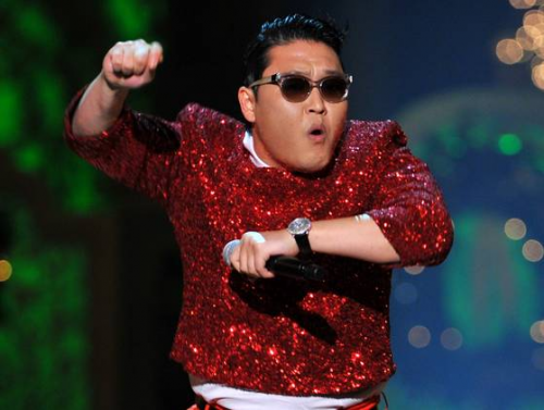 Gangnam style famous PSY'