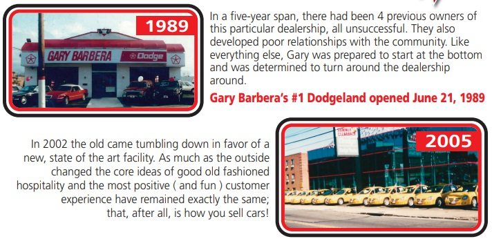 Gary Barbera, Barbera&rsquo;s on the Boulevard and His B