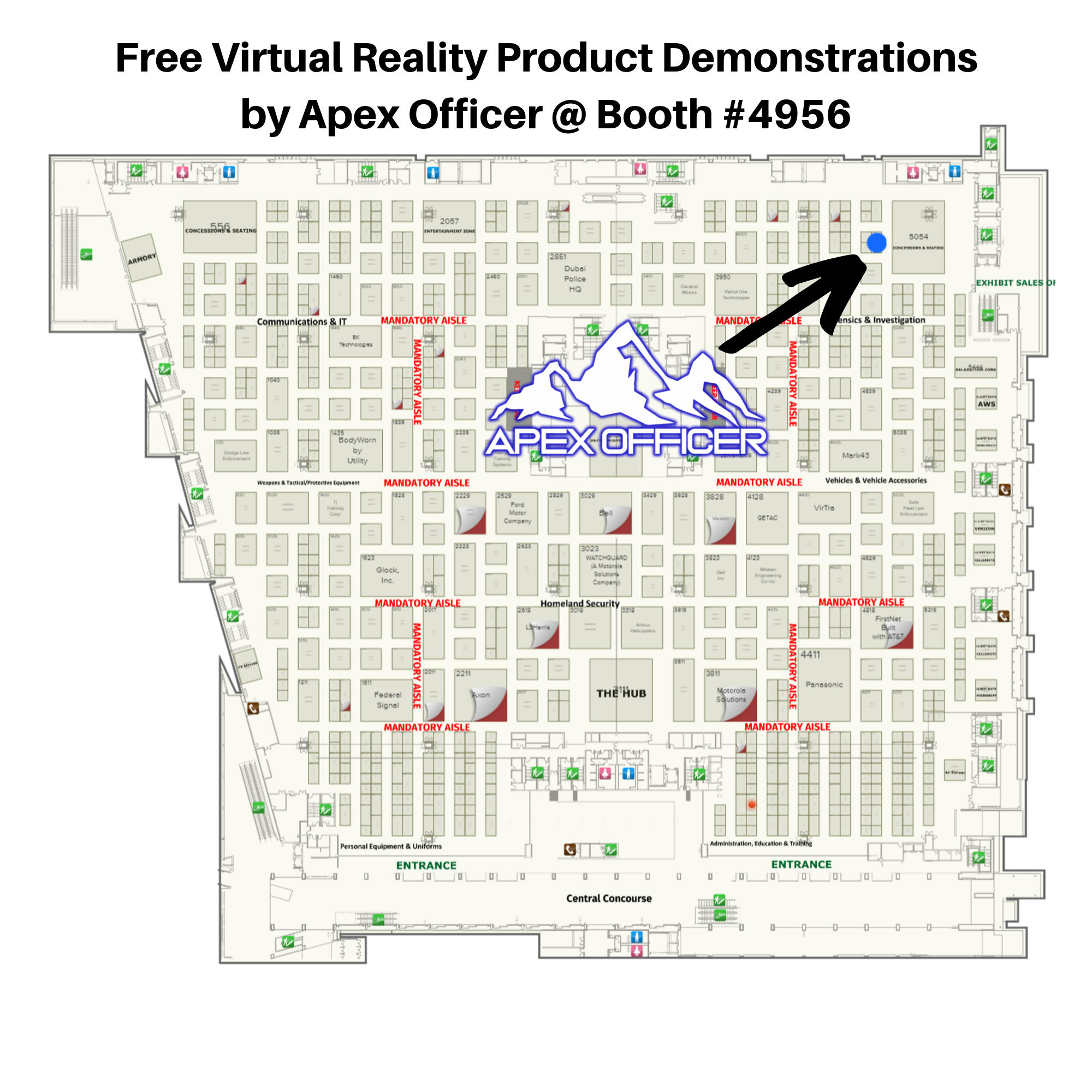 Apex Officer Booth 4956 IACP 2019'