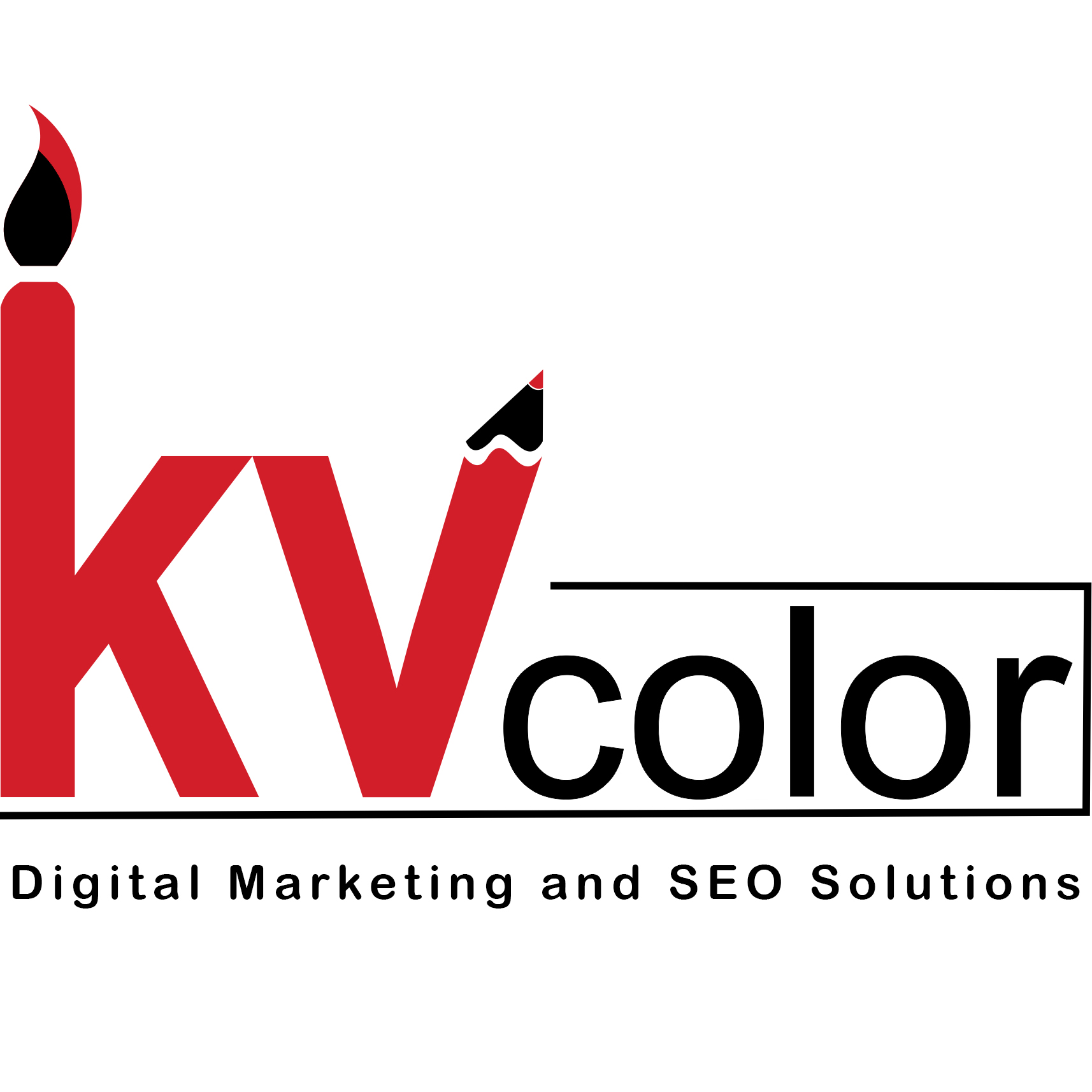 Kvcolor- Digital Marketing and SEO Solutions Logo