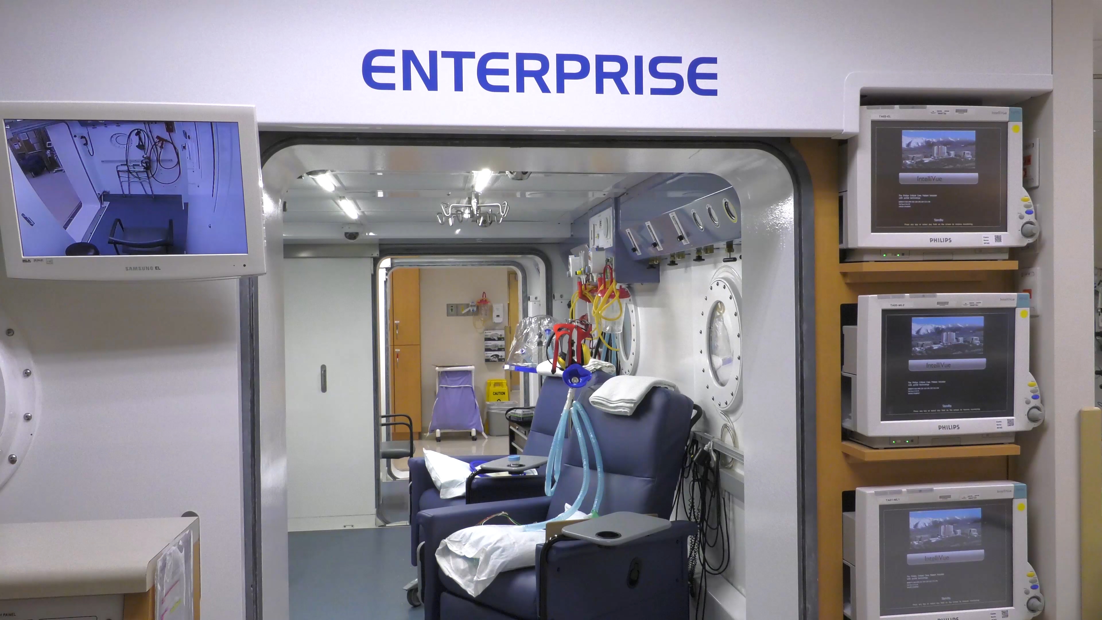 Hyperbaric Chamber at Intermountain Healthcare