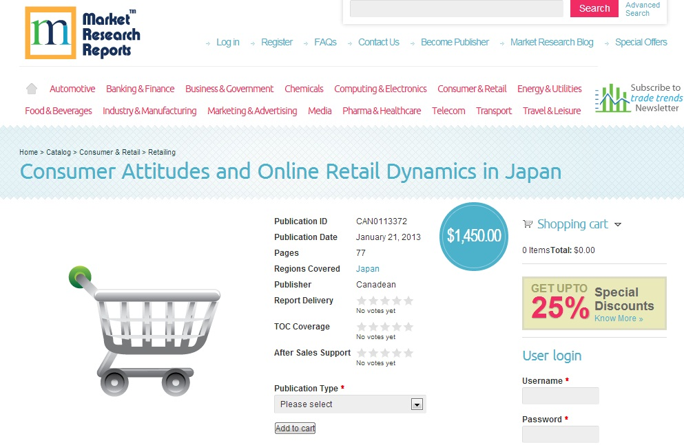 Consumer Attitudes and Online Retail Dynamics in Japan'