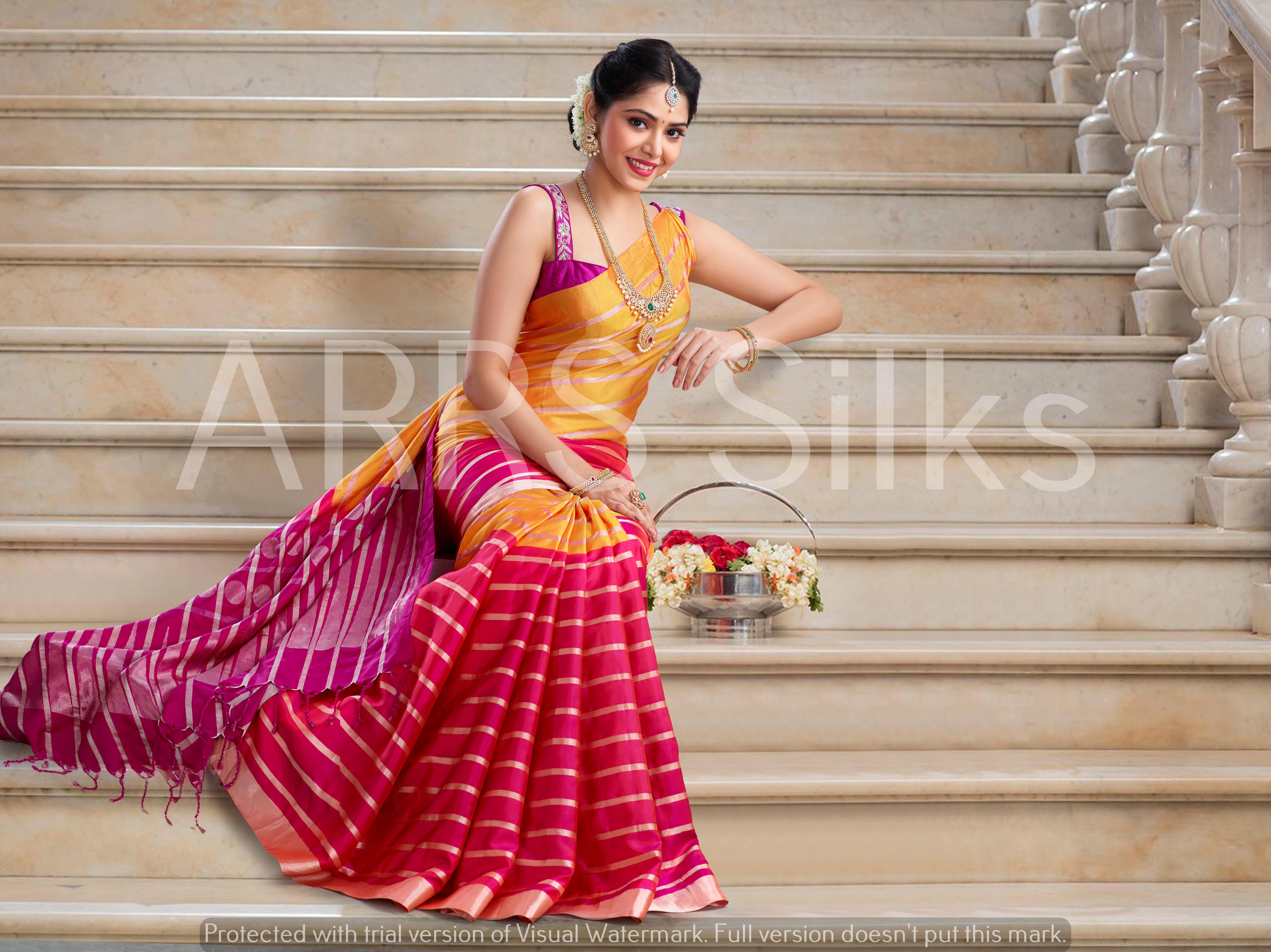 Pure Silk sarees Online | ARRS Silks'