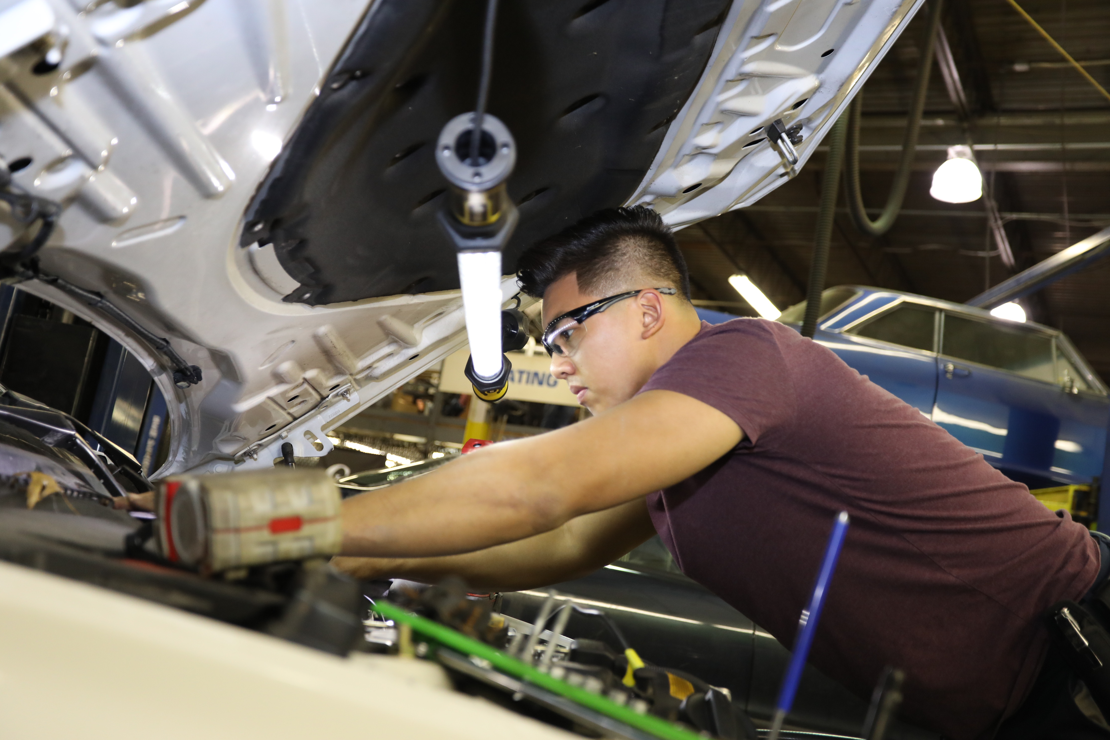 Automotive Technology Student