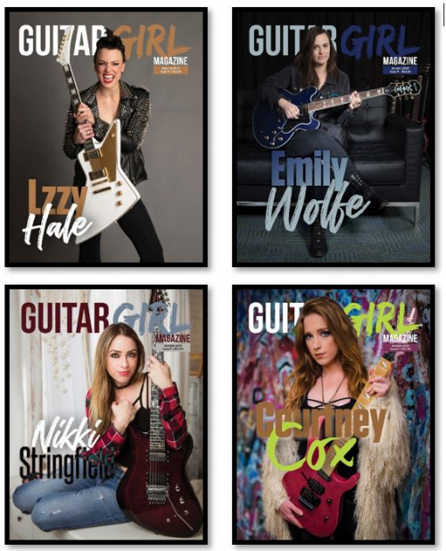 Guitar Girl Magazine Issue 9 - The Ladies of Metal'