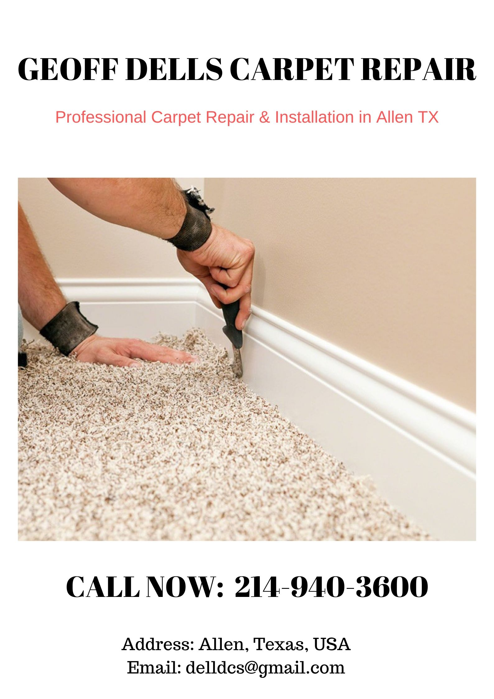 Company Logo For Carpet Repair in Allen TX'