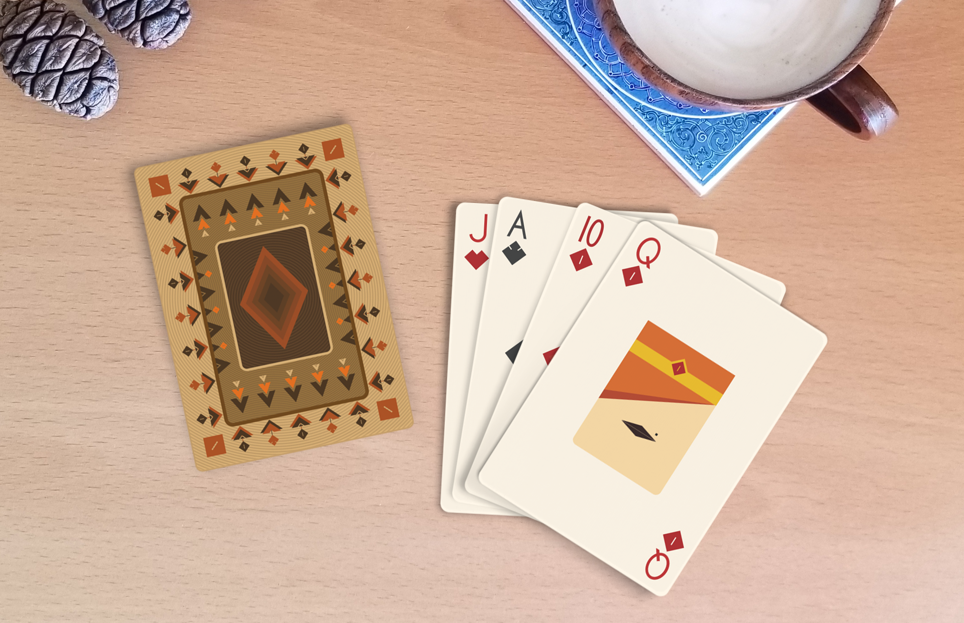 Light Roast Playing Cards 01