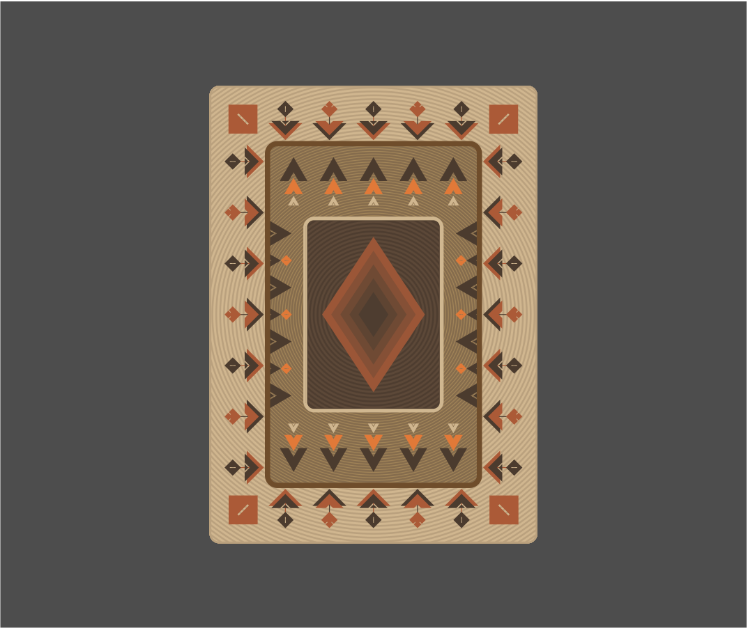 Light Roast Playing Cards - Back